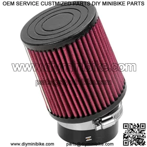 62mm Air Filter Cleaner for Predator 212cc 196cc Hemi 6.5hp GX160 GX200 Clone Engine Coleman CT200U BT200X CT200U-EX KT196 Baja Warrior MB200 Massimo Trailmaster Mini Bike Go Kart Cart Parts