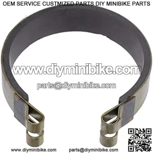 Banda de fde 4 pulgadas, banda de fde alto rendimiento con forro de fadherido para Go Karts para vehculos todo ter