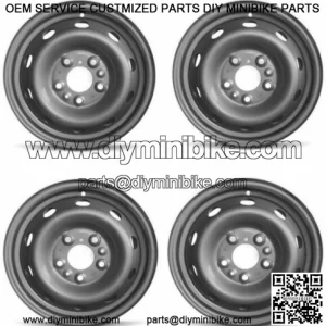 10x4 5/5 golden magnesium wheel 5 130mm 58mm fit racing kart