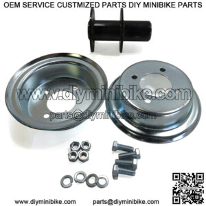 5" Rear Demountable Wheel Assembly