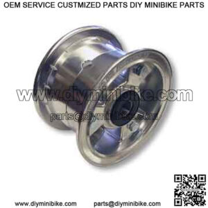 5" Tri-Star Wheel 3" Wide 3/4" ID Sealed Tapered Roller Bearing