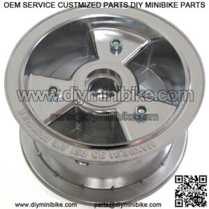 6" Tri-Star Wheel 3.5" wide (no bearings)