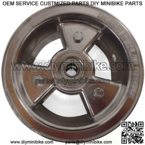 6" Tri-Star Wheel, 3" Wide With 5/8" Ball Bearings