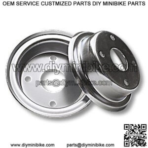 6 Steel Wheel, 2 Halves (No Hub)