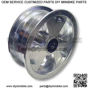 8" Tri-Star Wheel, 3" Wide With 5/8" Sealed Tapered Roller Bearing