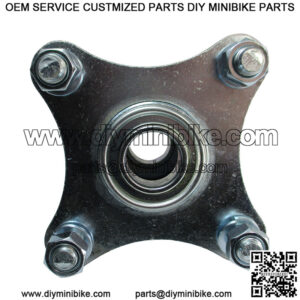 Steel Wheel Hub, Stl 3/4" BB For 5" & 6" Steel Wheels