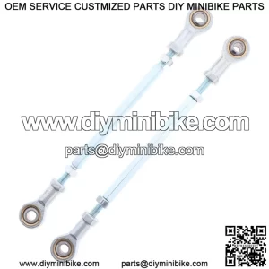 Kit de Bastidor de Barras de Acoplamiento de Eje de Direccin  Ajustable de 2 Piezas con Junta de  Barras de corbata de eje de direccin