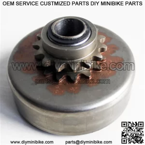 15T 3/4 heavy shoe clutch