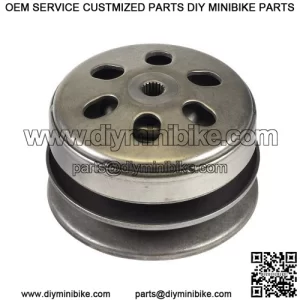 Complete Clutch Assembly with Driver Pulley & Clutch Bell for GY6 125cc & 150cc GY6 Scooters & Go Karts