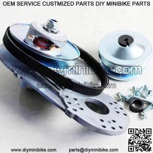 TAV2 30 10 Tooth 1" Bore #420 chain 4x4 Go Kart Torque Converter