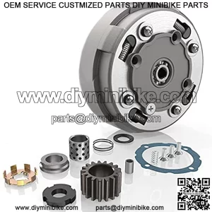 TA1-17T Piezas de automvil y motocicleta Conjunto de embrague semiautomtico Reemplazo de 50cc 110cc 125cc 135cc ATV Cuatrimoto Quad Kart Dirt Bike Roketa Kazuma JCL NST SUNL Taotao