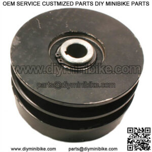 Comet Industrial Cast Iron Double Pulley Centrifugal Clutch. 3/4" bore.