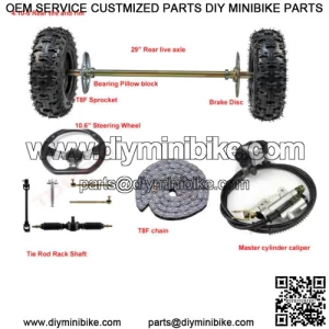 go kart 420 transmission chain and 14t 3/4 inch clutch and 60t sprocket for sale