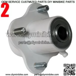 5/8 drift trike go kart live axle aluminum front wheel hubs