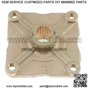 2xRear Axle 23T Wheel Rim Hub Sujete La Brida Del Asiento para ATV UTV Go Kart Brida del asiento del cubo de rueda