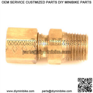 Brass Connector, 3/16" to 1/8" Tube N.P.T.
