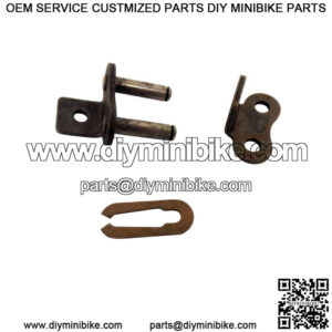 Connecting Link For #60-1 Chain With K-1 Attachment, Stainless Steel