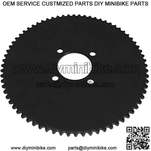 OCTOPUS 130492 Go Kart WAP 72 Tooth Live Axle Sprocket Rotary 470 Mini Bike #35 Chain Sprocket 4 Hole Sprocket