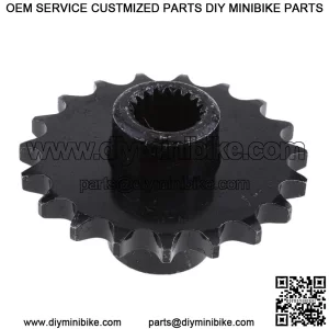 19 Dientes 428 Pi n de Cadena Delantero Cog Gy6 125 150cc Quad Dirt Bike ATV Pi n de cadena delantera 19T Cog