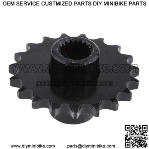 Pi n de Cadena Delantera Metal para Quad Bike  Pieza de Repuesto  Pi n de cadena delantera 19T Cog