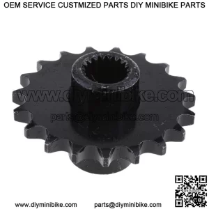 19 Dientes 428 Pi n de Cadena Delantero Cog Gy6 125 150cc Quad Dirt Bike   Pi n de cadena delantera 19T Cog