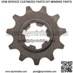 2pcs T8F Pi n Delantero 11 para Mini Bike Scooter  Pi n delantero de 11 dientes