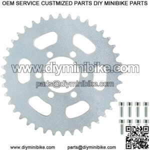 35 Chain Sprocket 40 Teeth Rear Sprocket 5 Inch Replacement for Mini Bike Go Kart Quad
