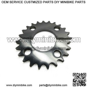 23 Tooth Axle Sprocket, Aluminum, 40 Chain 1.75" Bore, 2.75" Bolt Circle