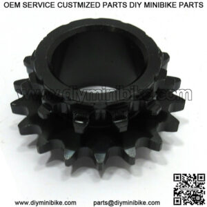 Extreme Clutch 20 Tooth 219 Chain Sprocket - Needle Bearing Style