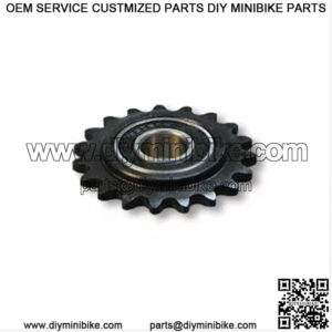 Idler/Tensioner Sprocket Steel, #35 Chain, 5/8 ID Precision Bearing, 19 Tooth