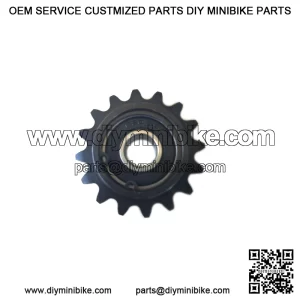 16 Tooth Idler Sprocket #35 Chain 1/2'' ID For Go Kart Mini Bike.