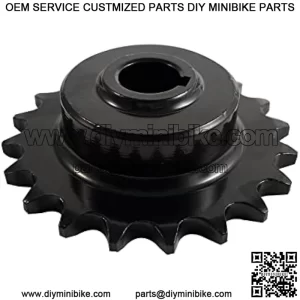 420 Chain 20 Tooth Drive Sprocket for Coleman CT200U Trail 196cc 6.5HP Massimo MB200 Baja Heat Warrior MB165 MB200 Falcon 200 Mini Bike Motorsport 163cc 5.5 Hp Go Kart