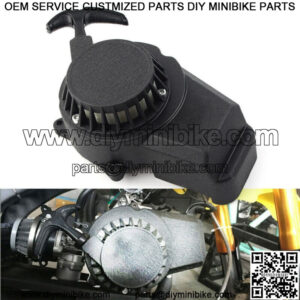 Recoil Pull Start Starter Aluminum For 47 49cc 2 Stroke Mini Bike Scooter ATV