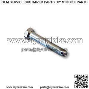 Bolt, 5/16-24 X 2", 1/16" Hole Drilled 3/32" From End, Zinc Plated