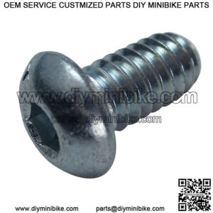 Bolt, Button Head, 1/4-20 X 1/2", Zinc Plated