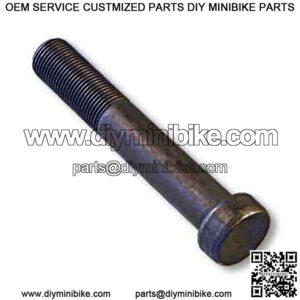 Bolt/spindle Axle, Round Head, 3/4-16 X 4-1/2", Unplated