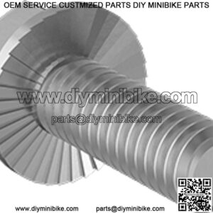 Grade 5 , Zinc-Plated, 5/16"-18 Thread Size, 7/8" Long