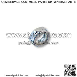 Locknut/axle Nut, 3/4-10 Thin, Nylon Insert, Zinc Plated