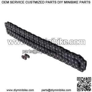 Cadena de Transmisin de Motocicleta Cadena de Rodillos de Eslabones de Cadena Principal con Manilla Cadena de transmisin de motocicleta