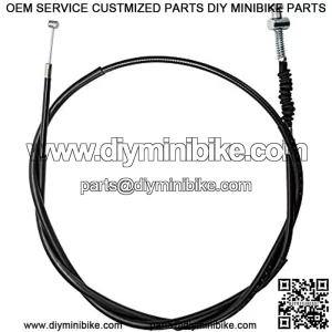 63" Rear Drum Brake Cable for 196cc 200cc 5.5HP 6.5HP Trail CT200U CT200U-EX BT200X Baja MB200 Heat Warrior Mini Bike ATV Scooter Dirt Bike