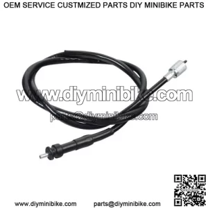 40" Speedometer Cable with Plastic Snap-In End for Scooters & Go-Karts