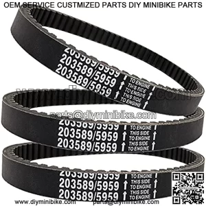 30 Series Go Kart Drive Belt torque converter belt Replaces For comet 203589 / manco 5959 murray 12-8487 baja Motorsports BB65-395 ken-Bar 300-009 255-299 rotary 84873pc