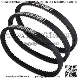 Torque Converter Drive Belt for 30 Series GO Kart Comet 203591-3pcs