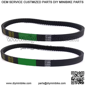 2 Go Kart 37X98 Drive Belt for Comet Torque Converter 203597 Replaces 10042