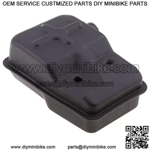 Metal Exhaust Pipe Pipe Replacement Parts for 43 47 49CC Mini Pit Pocket Quad Dirt Bike ATV