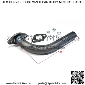 Exhaust Pipe for Predator 212cc, Honda GX160, GX200, Go Kart & mini bikes...