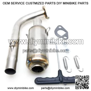 75 GX200 modified exhaust pipe