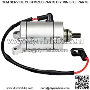 9 Tooth Starter Motor for 125cc/150cc, 250cc & 400cc ATVs, Dirt Bikes, & Go Karts