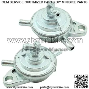 2pc Fuel Pump Gas Valve Carburetor Petcock Shut Off Switch Carb for GY6 50cc 60cc 80cc 90cc 110cc 125cc 150cc 200cc 250cc Engine ATV Scooter Go Kart Moped 2 P