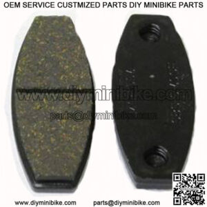 Black Mini Lite Caliper Brake Pads